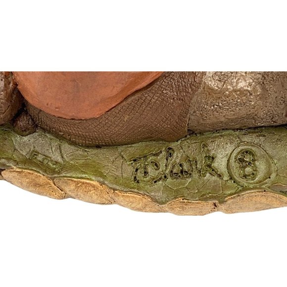 Tom Clark Gnome JIM Figurine #8 Gym Exercise Sit-Ups Fitness Vtg 1989 COA - Picture 7 of 8